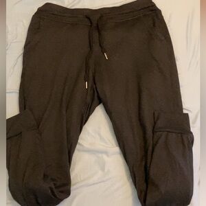 Mens sherpa lined sweatpants